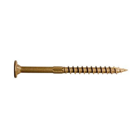 Simpson Strong-Tie Wood Screw, 1/4 in, 10 in, Steel 50 PK SDWS221000-R50